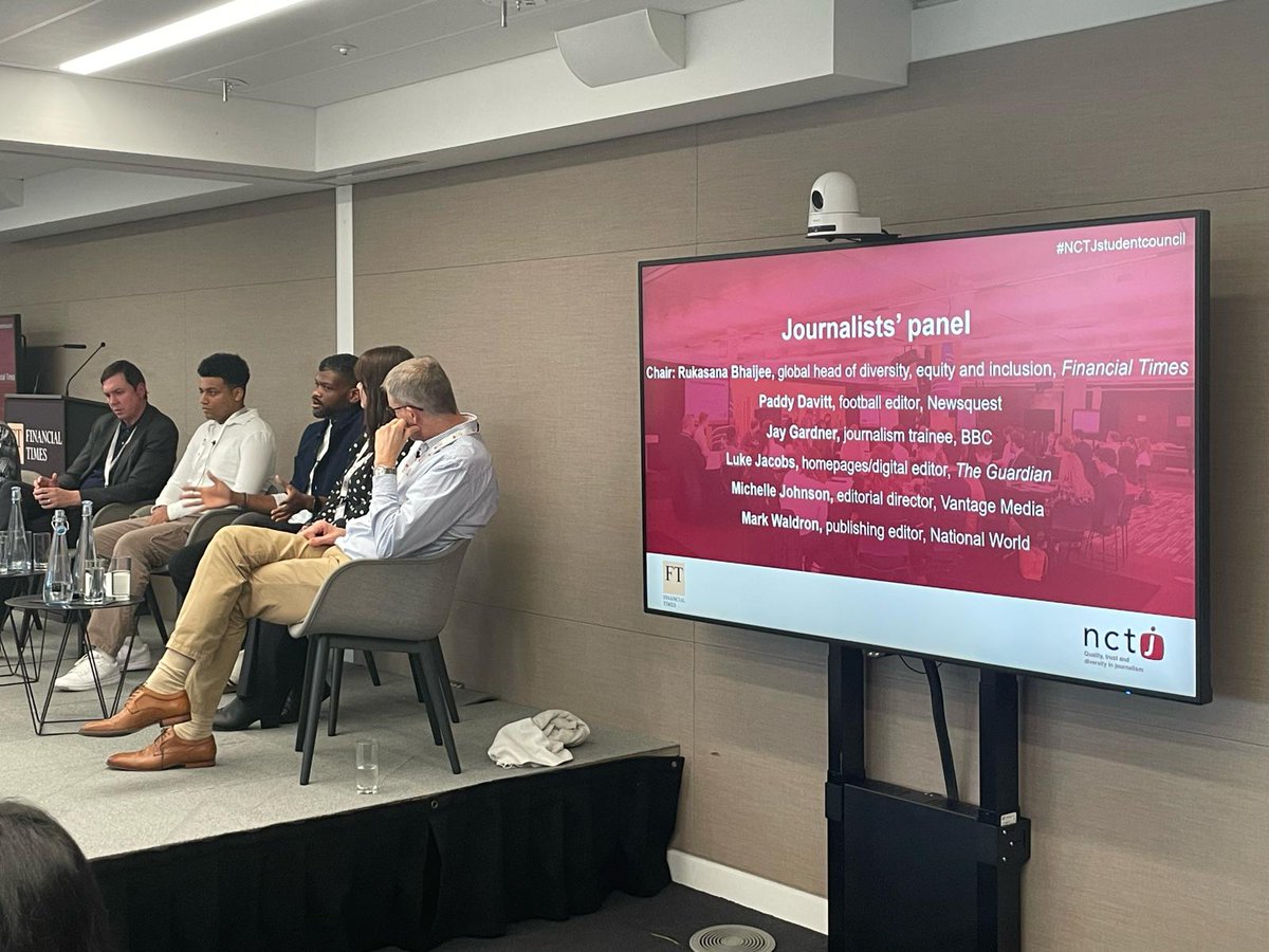 The reps want to know how the panel built relationships and contacts while establishing themselves as journalists? 

<a href="/jaygardner__/">Jay Gardner</a> of <a href="/BBCNews/">BBC News (UK)</a> said: "No-one is gatekeeping contacts, and you will have contacts that other people want, knowledge that other people don't have."