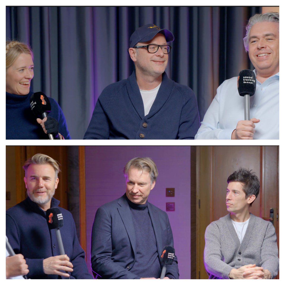 Now this #Argylle special really is SPECIAL🔥💪 Matthew Vaughn, @Lornebalfe @garybarlow @mashupmartin & Stuart Price sit down with @edibow for a very funny and insightful chat about the music of @argyllemovie. Thanks, lads! ❤️ Listen in full ➡️ bit.ly/3SWcSZW