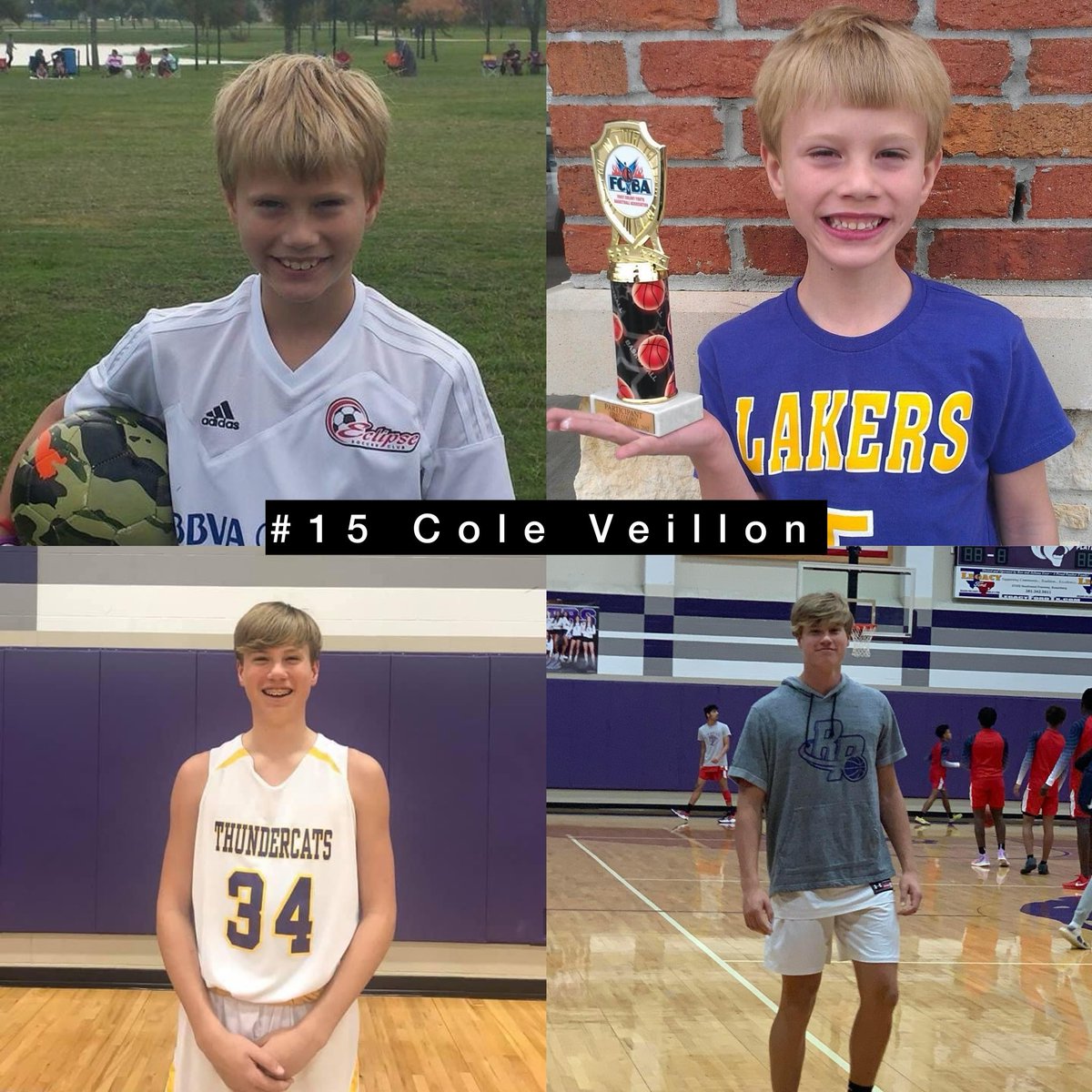 We are spotlighting our amazing Senior class today! 

Meet Cole Veillon:

Cole will attend Texas A&amp;M and Major in Business. One of the most selfless athletes I’ve had the honor to coach. Best teammate you could ask for. Thank you Cole for being in our program. Love you buddy!