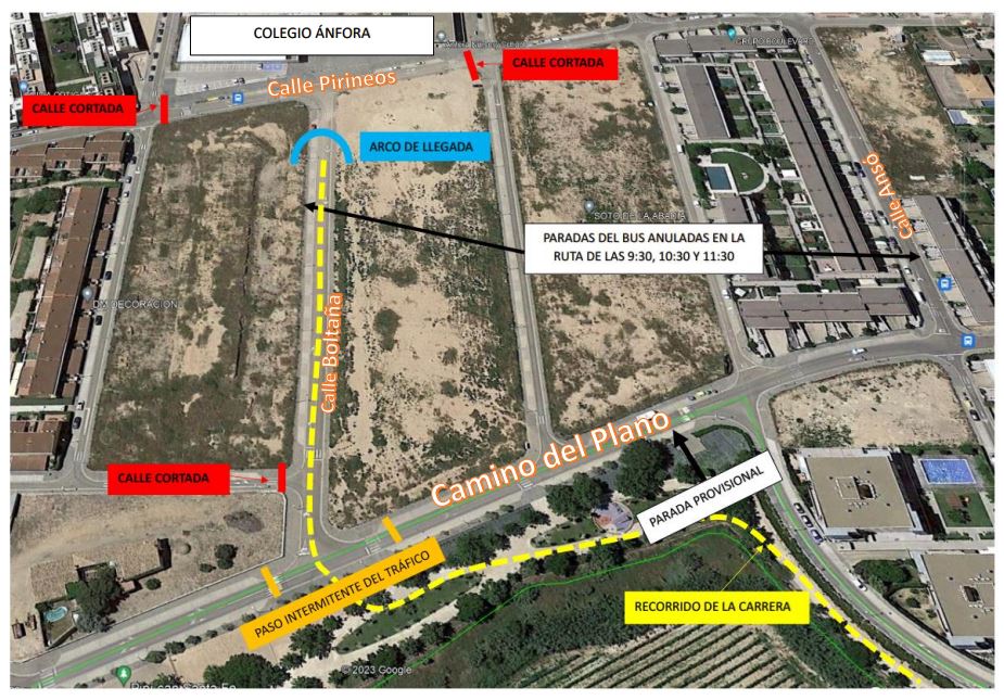 📢‼️ Afecciones por evento deportivo🏃🏃‍♂️🏃‍♀️ - Cuarte de Huerva
📅Domingo, 11FEB
🕥De 9:30 a 11:30h
🚍L410 del <a href="/CTAZgz/">CTAZ</a> 
❌suprimidas las paradas (077) c/ Boltaña, 77 y (078) c/ Ansó, 3
✅se habilita parada en Cno. del Plano, 58