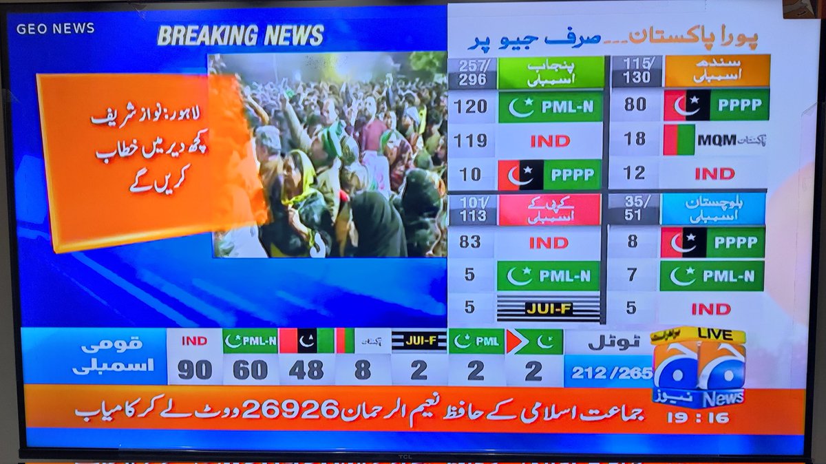 sehmed's tweet photo. @pmln_org 60 seats pe victory speech 🤣 https://t.co/rEAhN5iehY