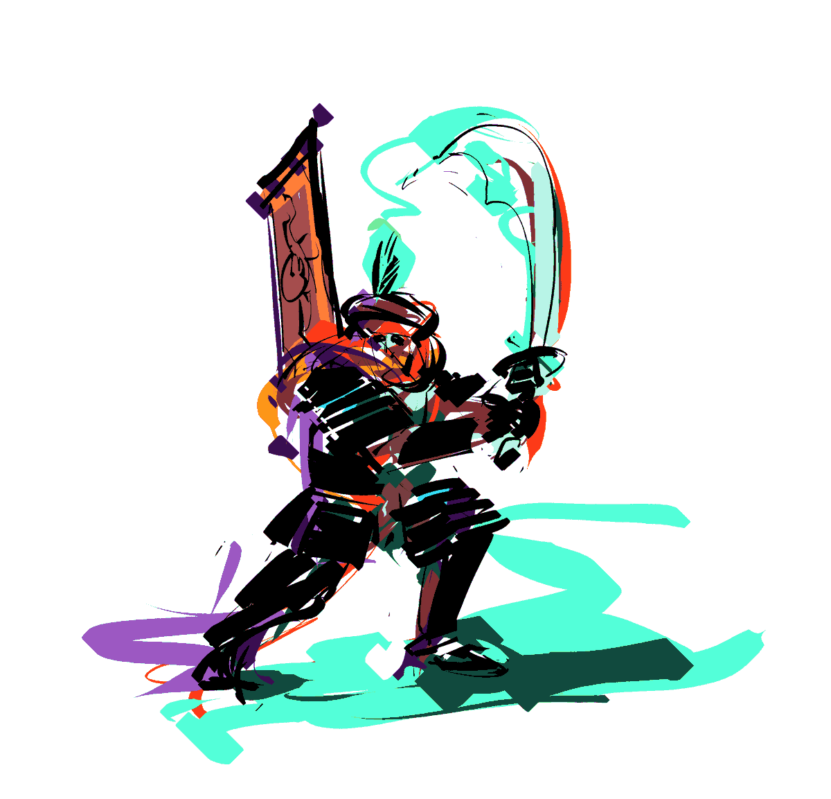 EyesFluorescent's tweet image. Weird sketches
#art #warrior #conceptart #quicksketch