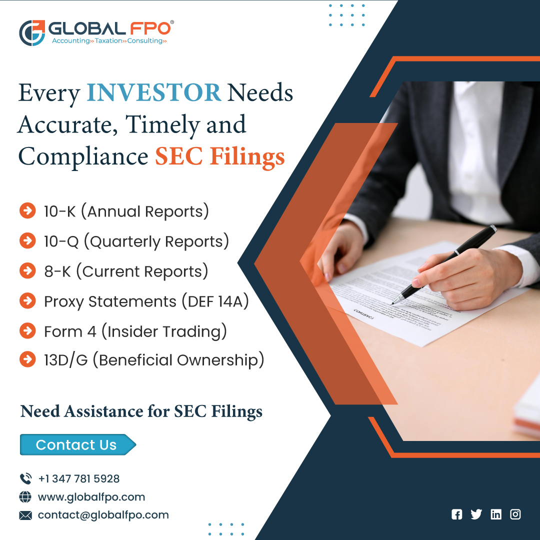 Attention all Investors!

Every #investor knows the importance of staying informed with accurate and timely #SECfilings. 

having access to these filings is crucial for making informed decisions in the market.

Contact Us Today

Visit:- bit.ly/47lXpGh

#SEC #SECreports