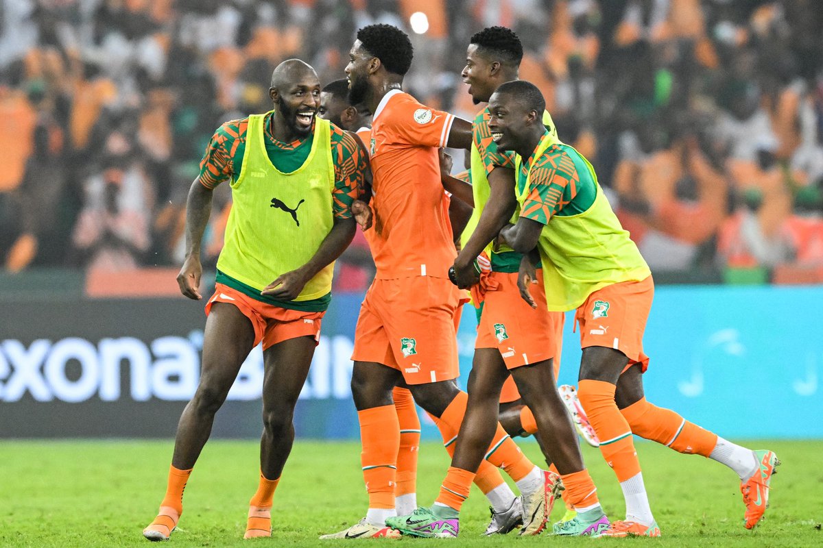 🇨🇮 CHASE: Should Côte d’Ivoire win the #AFCON2023 trophy, the Elephants will go equal with Nigeria’s Super Eagles on three titles. The last hosts to win the tournament was Egypt in 2006.