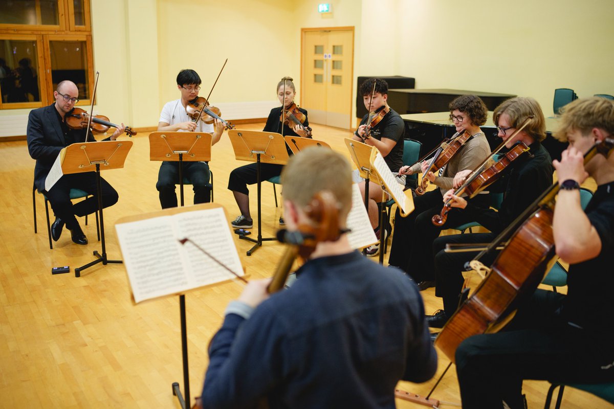On Wednesday, the @AlkyonaQuartet gave a Chamber Music Workshop to pupils across various music groups involved in the Chamber concert that evening. It was an excellent opportunity for our young musicians to learn from internationally acclaimed chamber musicians.