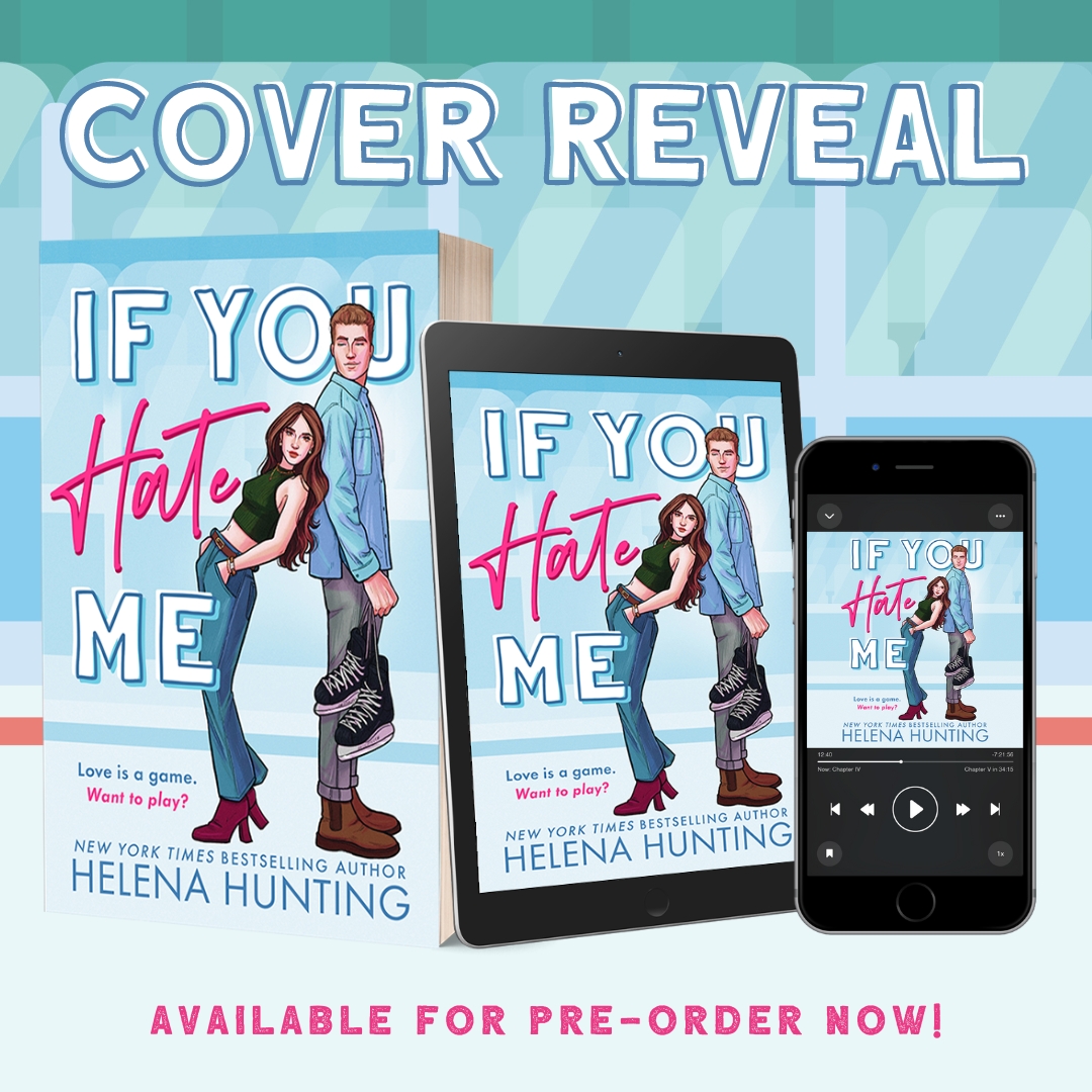 KindleFriends's tweet photo. Thrilled to be sharing the fun cover for NYT bestselling author @helenahunting's brand new hate-to-love, brother's best friend hockey romance, If You Hate Me

Coming 7th March, check out the blurb, cover credits, and pre-order your copy today! https://t.co/sGlrR3jYOT https://t.co/5382pm62ii
