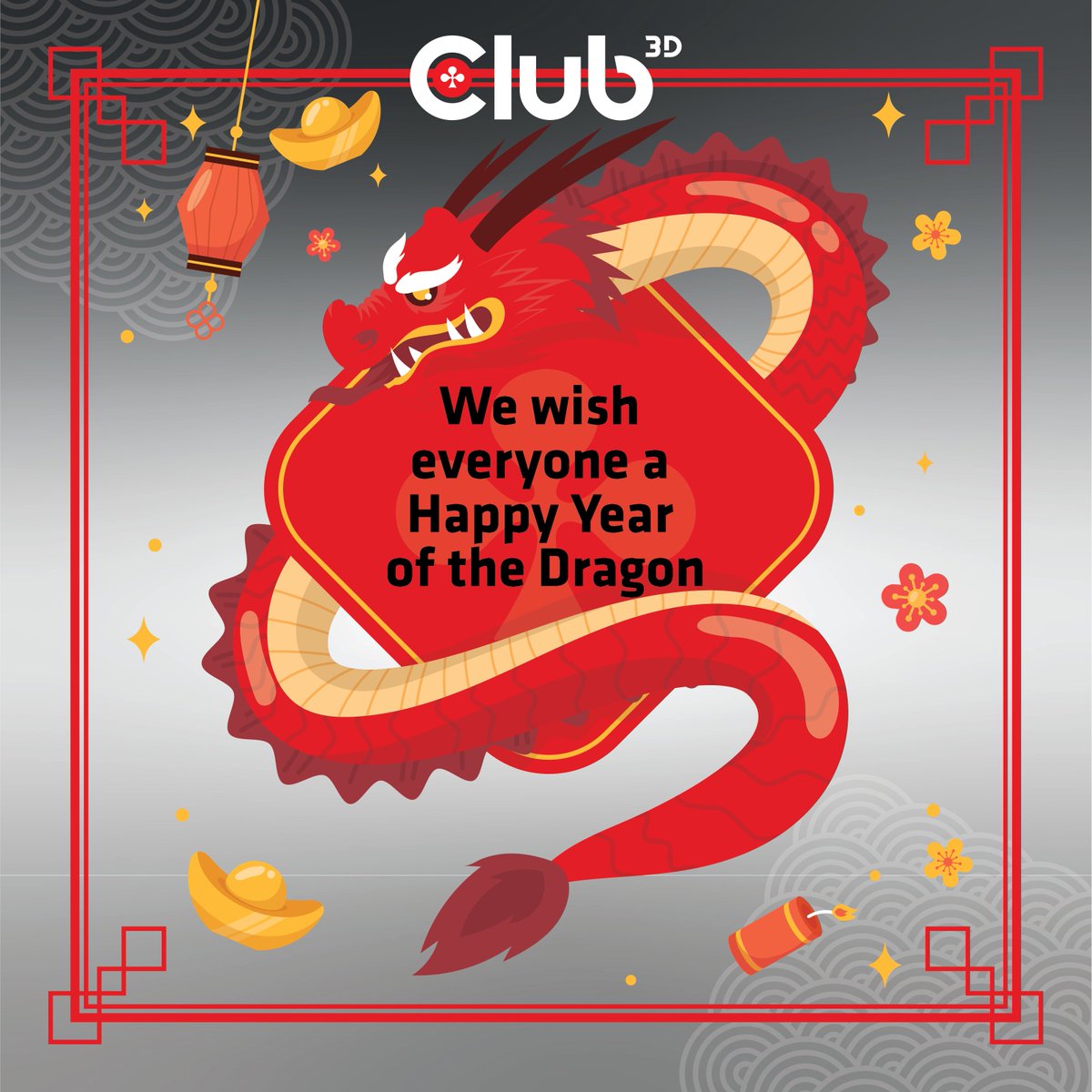 🐉✨ Happy Chinese New Year! 🎉🧧

Wishing everyone a joyous and prosperous Year of the Dragon! 🐲 May this lucky year be filled with power, strength, good luck, and wisdom for all.