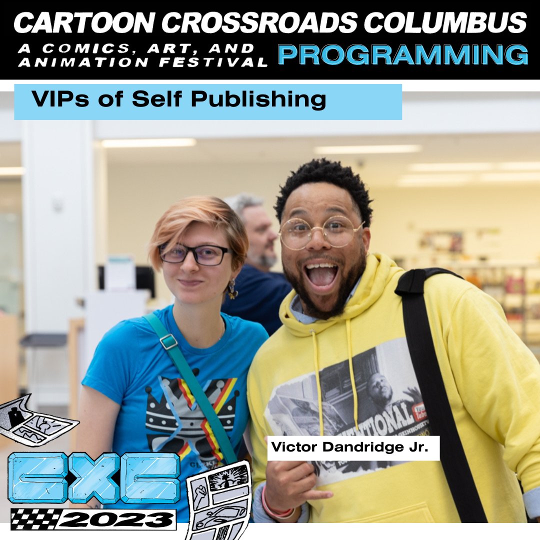 The VIPs of Self-Publishing Victor Dandridge youtu.be/h_FaSnRTRNY Self-publishing creator, @VantageInhouse, heads a forum-style discussion on the practices of self-publishing comic books! Video production by Nicolettecinemagraphics Part of Cartoon Crossroads Columbus 2023