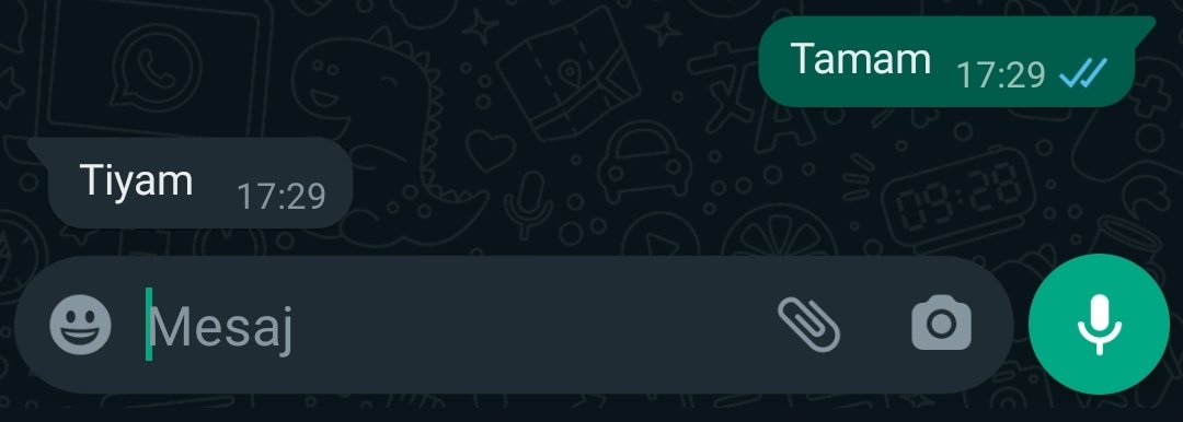 Tiyam deme anısı var