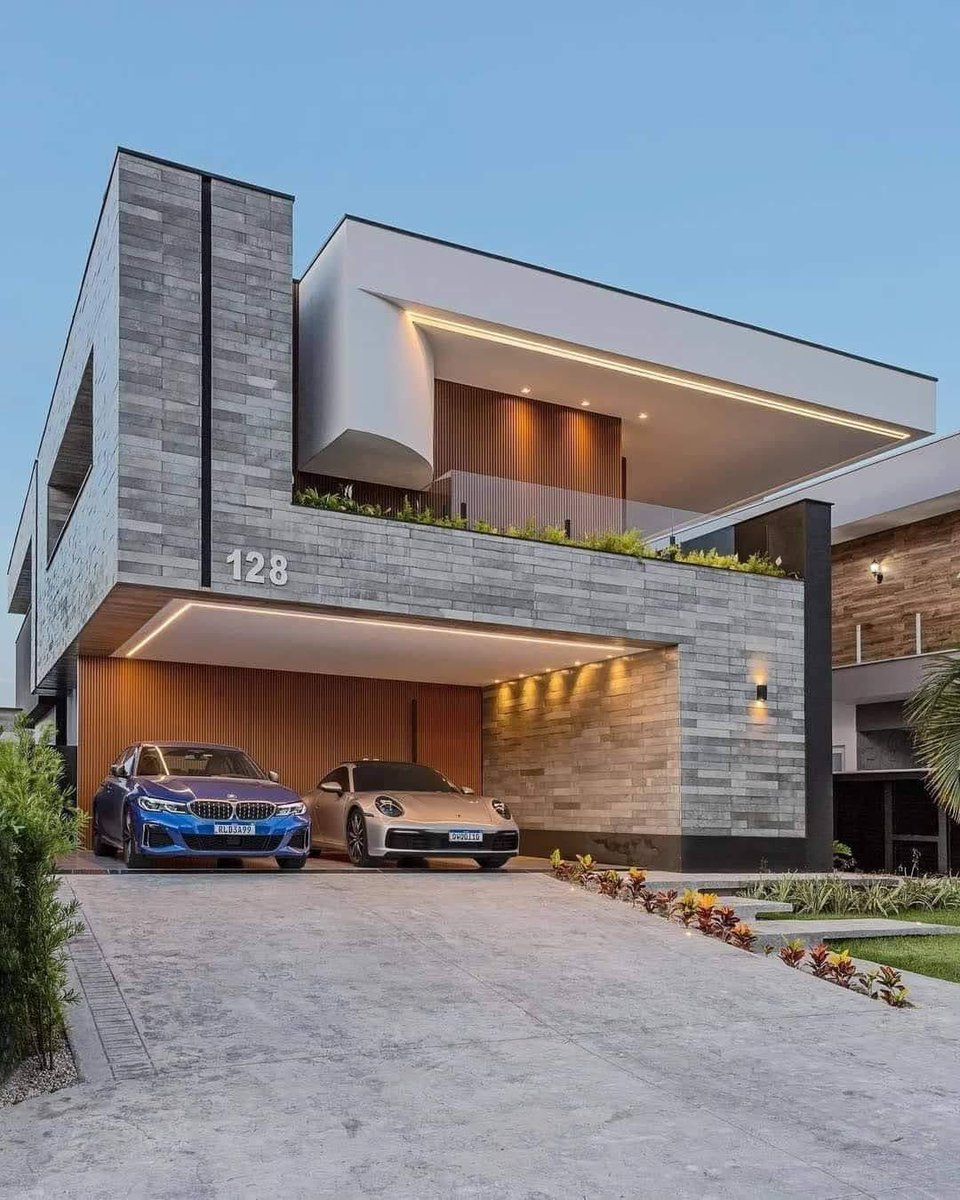 AdeelAf63351758's tweet image. #modernhomedesign amazing exterior simple modern design