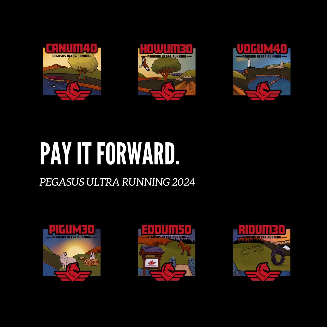 Our PAY IT FORWARD initiative is back for 2024 🎉

Want to run one of our events? Going through a tough time? Need the escapism? Can’t afford it?

For our new season, we are pledging 30 free race entries for anybody who needs it and can’t afford it 👊

#PayItForward #TrailRunning