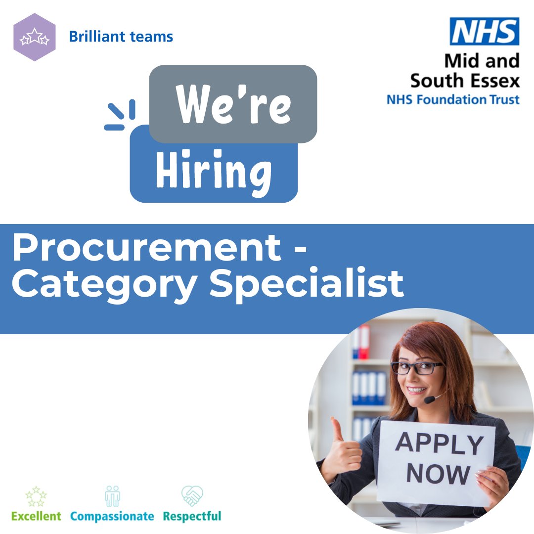 Mid and South Essex NHS Jobs tweet media