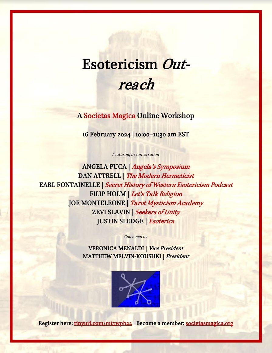 One week from today! Register here: tinyurl.com/mt5wpb22