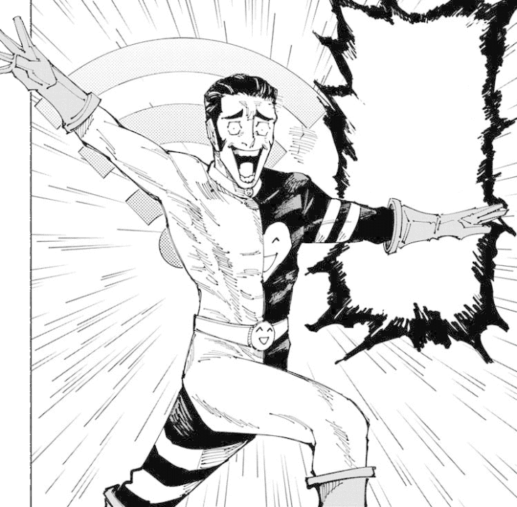 thatguyreloaded's tweet photo. Been reading JJK past Shibuya now and recently met Takaba. Literally my new fav character. A 🐐 if you will lmao https://t.co/9U9NF8FrH4
