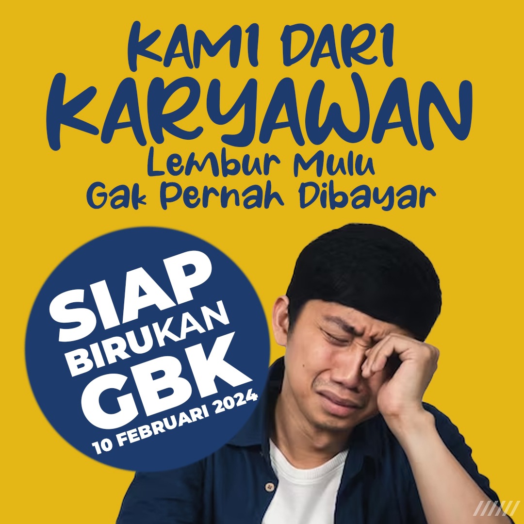 cintyakalisa's tweet photo. Are You Ready?
Siapkan dress code biru kamu, kita kumpul bersama di GBK. PUSAT MEMANGGILโ
Tinggalkan segala aktivitas demi datang ke GBK besok, buat nyaksiin Kampanye Akbar Prabowo-Girban๐โ๏ธ๐ซฐ
Jangan lupa ke GBK dan No. 2โ
#bersamaindonesiamaju #chill08win https://t.co/QaC7R7jnwA