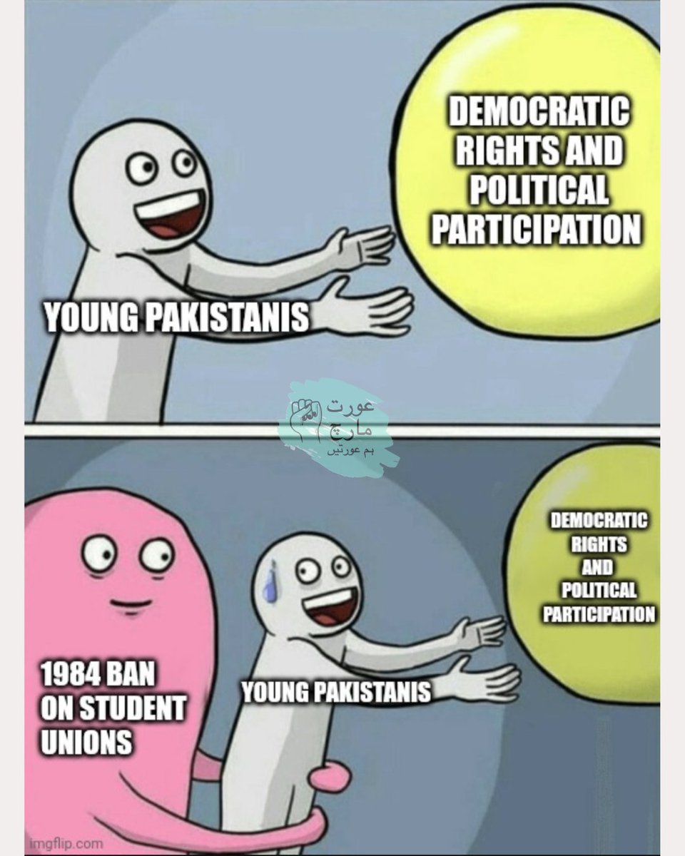 As Pakistan awaits election results, let's not forget how young people have been kept deprived of the tools to organize for their rights for 40 years. Those who banned student unions were & still are very afraid of the youth mobilizing for change. We demand #RestoreStudentUnions.