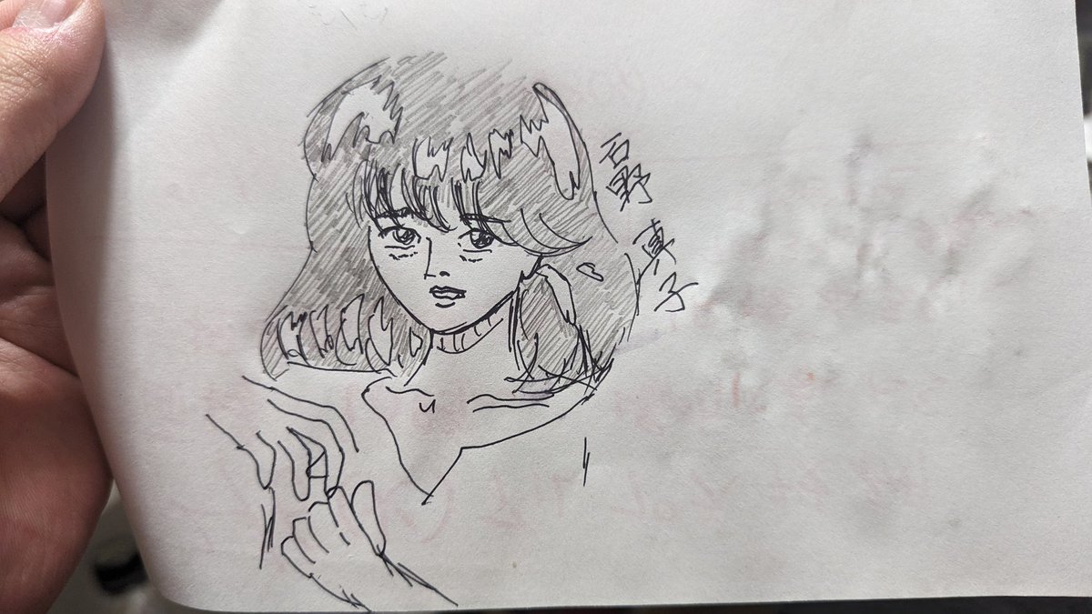 chiekyonoshi's tweet photo. ちょっと違うけど
描いてみた https://t.co/pnTEBgZ0ai