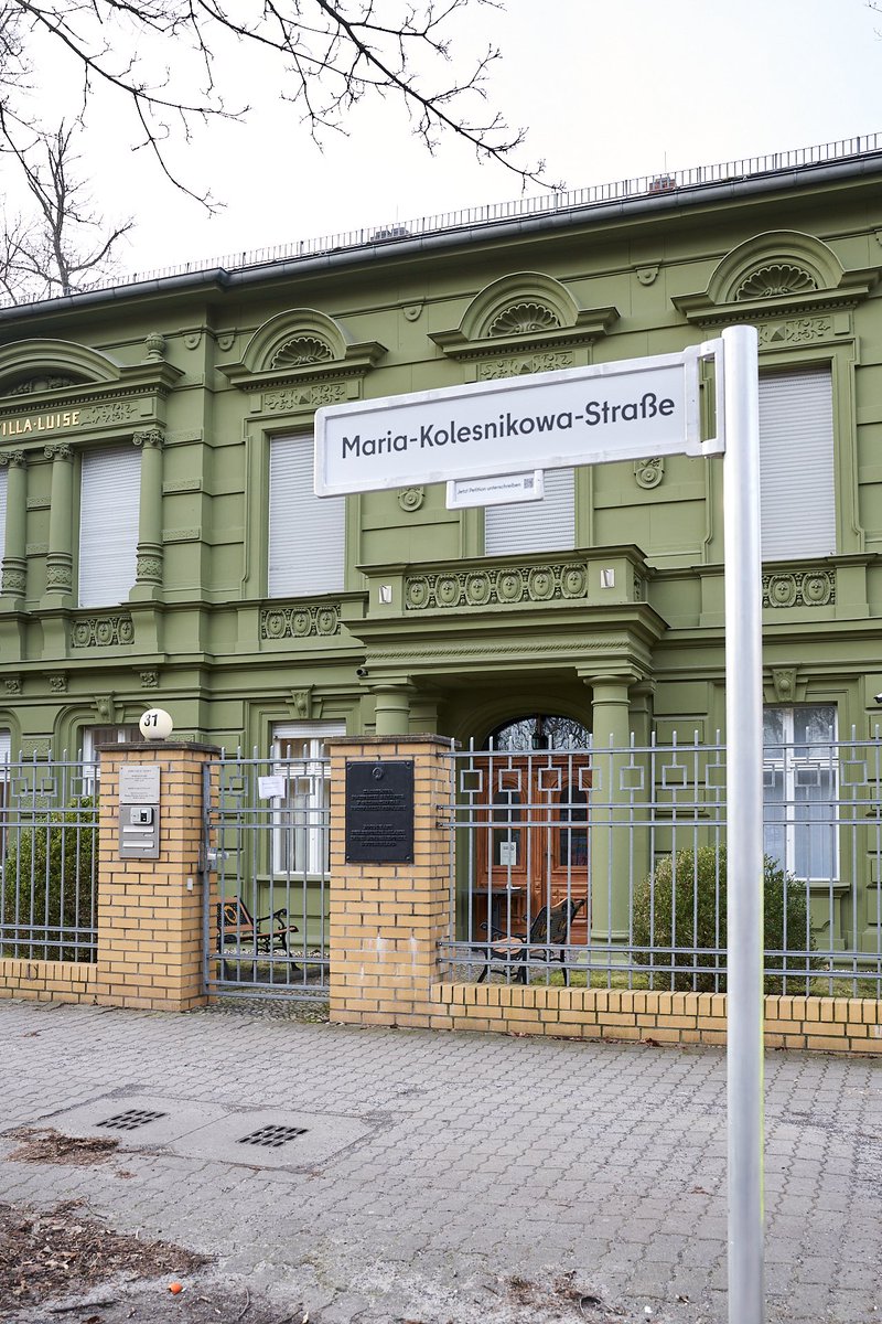 @axelspringer with Reporters Without Borders, Freedom House, the World Freedom Congress, and the Raoul Wallenberg Center, initiated a petition suggesting the renaming of a part of street, close to the Embassy of the Republic of Belarus in Berlin, to honour @by_kalesnikava