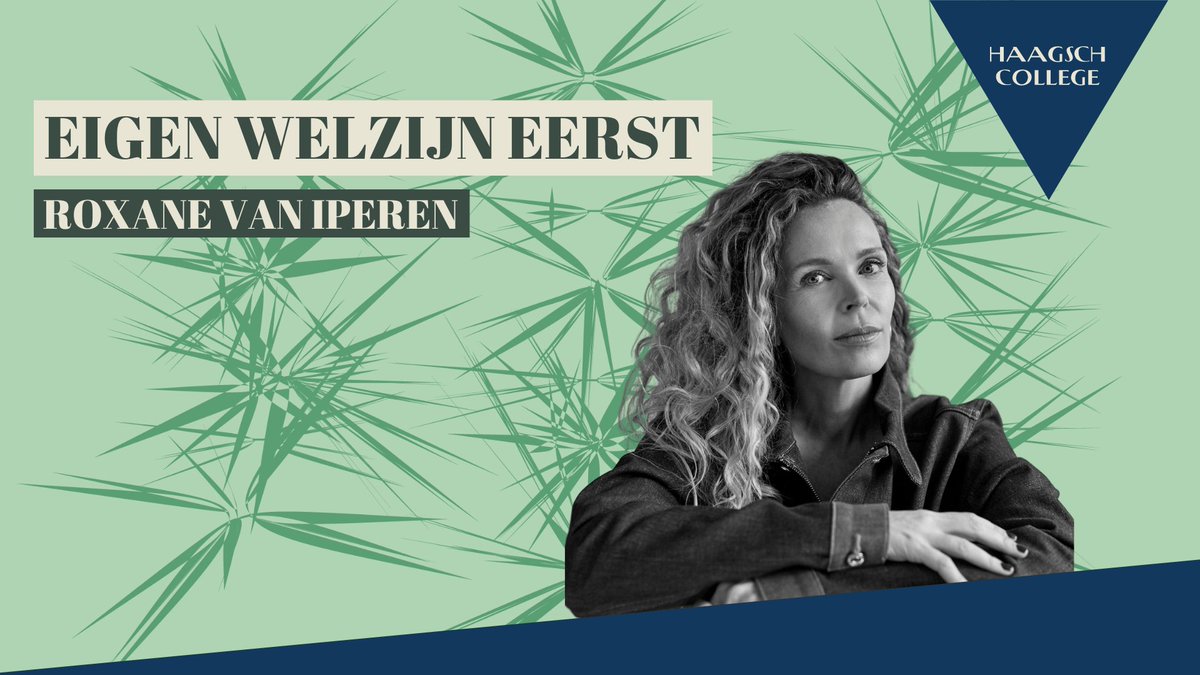 We gaan met <a href="/roxanevaniperen/">Roxane van Iperen</a> het theater in! In ' Eigen welzijn eerst' toont zij aan hoe de behoefte aan zekerheid kan ontsporen in radicale sentimenten.

Binnenkort te zien in <a href="/TiVre_Utrecht/">TivoliVredenburg</a> (25/3) <a href="/zwolsetheaters/">Zwolse theaters</a> (15/4) <a href="/KSDenHaag/">KS Den Haag</a> (25/5) en <a href="/LuxorTheater/">Luxor Theater</a> (24/6).