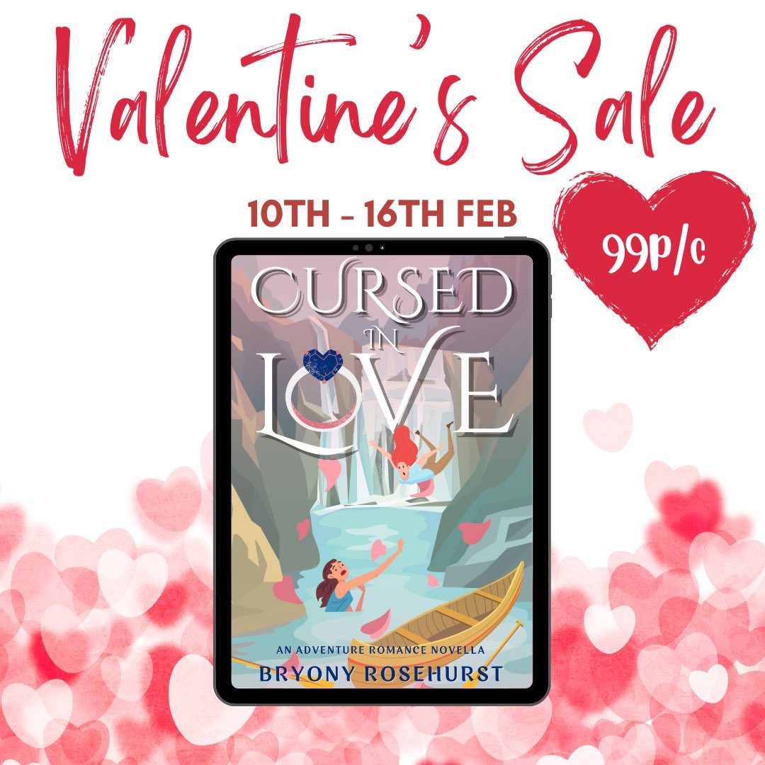 Ready for an adventure? Cursed in Love is just 99p/c from today until the 16th to celebrate Valentine’s Day! Grab it while it’s cheap 💕 amazon.co.uk/Cursed-Love-ad…