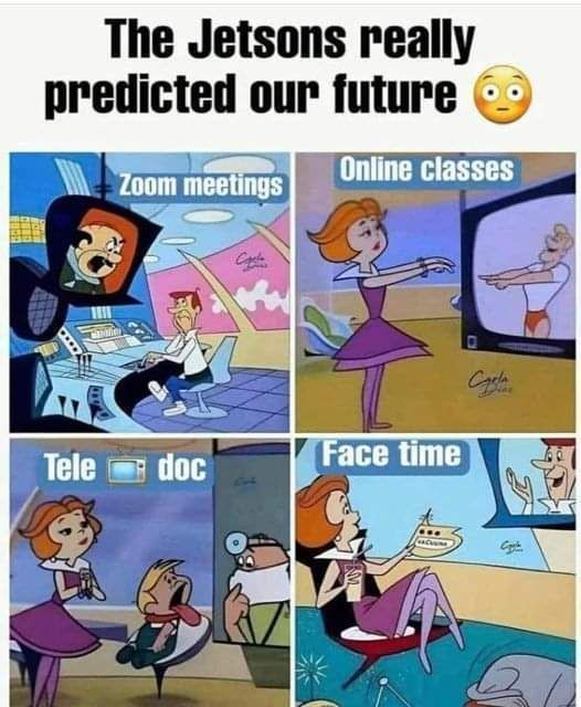 I always loved the Jetsons as a kid. Seeing the future was awesome. What is one technology the Jetsons had that you are still waiting for? #FridayThoughtFuel #EdTechHumor #TechHumor #IThumor #DigitalCitizenship