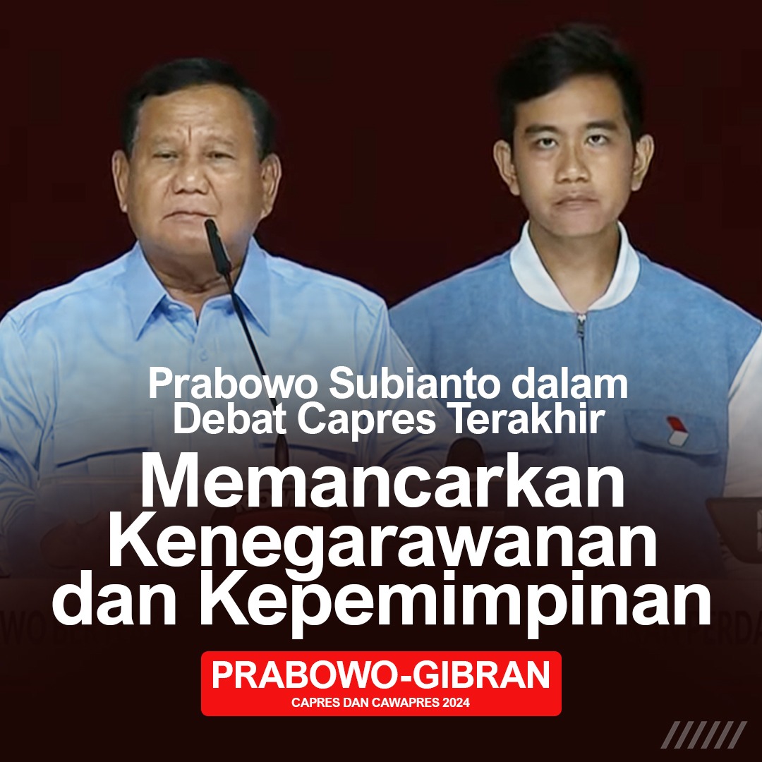 itsmerosec's tweet photo. SORRY YEEE...
Kalo gue udah pasti pilih Prabowo-Gibran. Secara ini paslon epic banget gesss. Tau kan lu pada kemarin gimana di debat terakhir. Kenegarawanan dan leadership Pak @prabowo the best.
#bersamaindonesiamaju #chill08win https://t.co/skXwU5cAJY