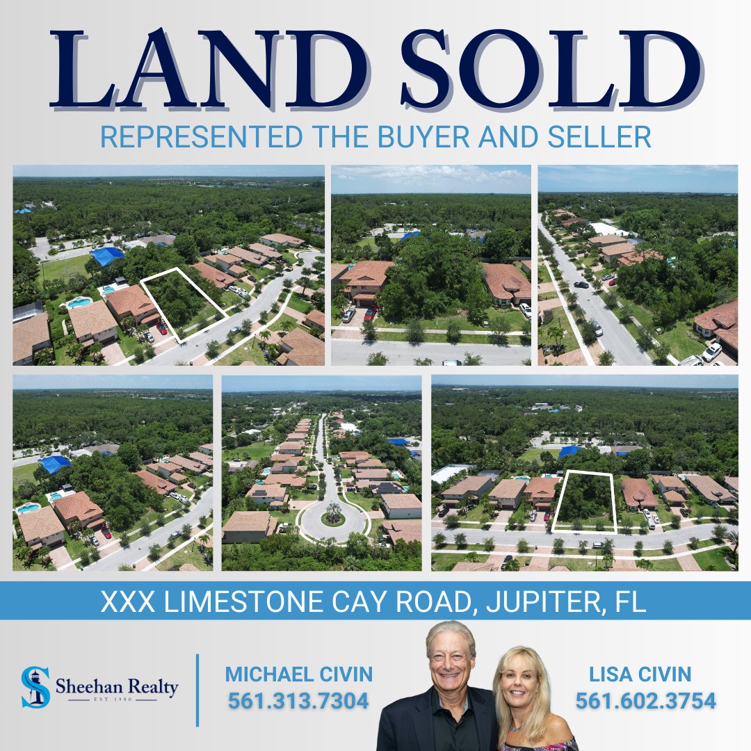 Land SOLD in Jupiter 🎉 
Represented the Buyer &amp; Seller! #jupiterflorida