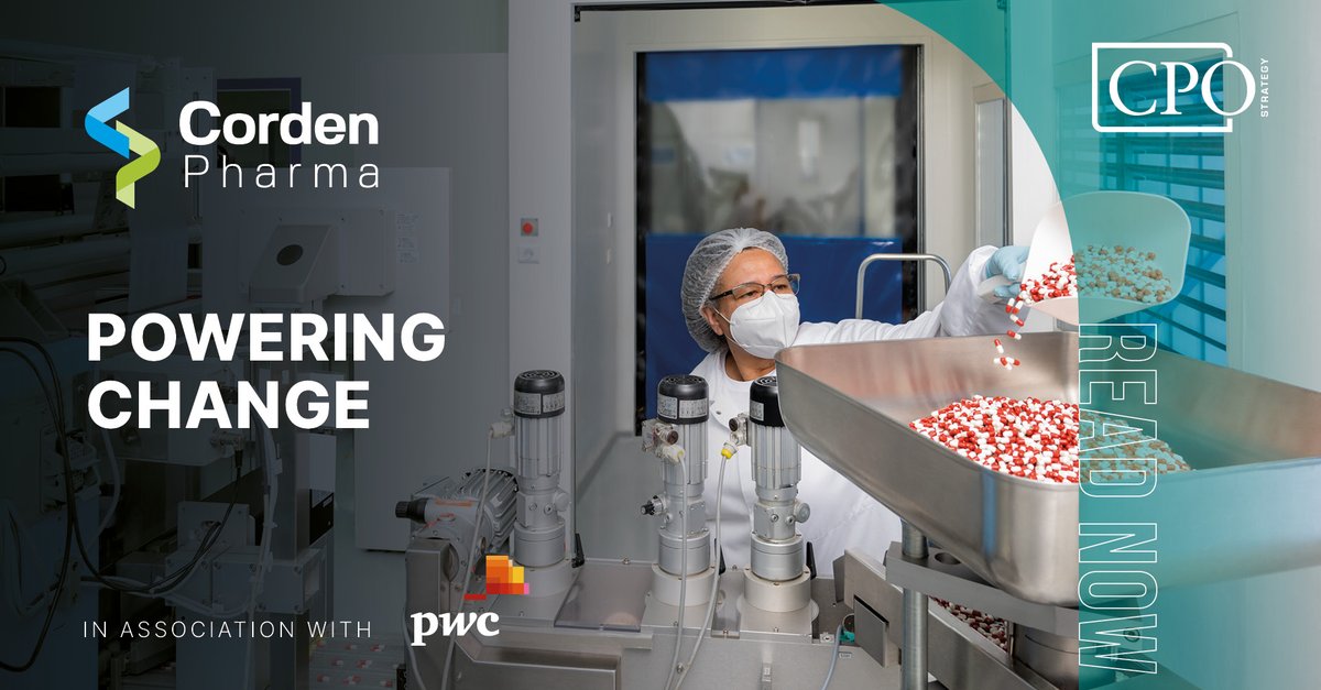 With help from consultancy firm @PwC, @cordenpharma is striving to elevate the role of procurement within the organisation by partnering more closely with Finance, IT, Quality, Manufacturing, HR and sites to deliver greater business value. 📖 Read now: bit.ly/4bmemDG