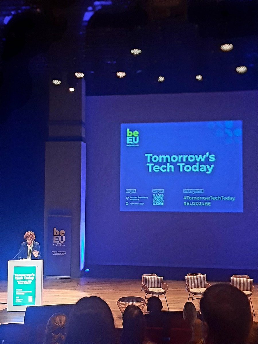 We are thrilled that the importance of @GDCoalition was recognised by @pdsutter during her speech at Tomorrow’s Tech Today event. ✅Implementing science-based methods to assess digital solutions' environmental impact is crucial to accelerate the #TwinTransition.