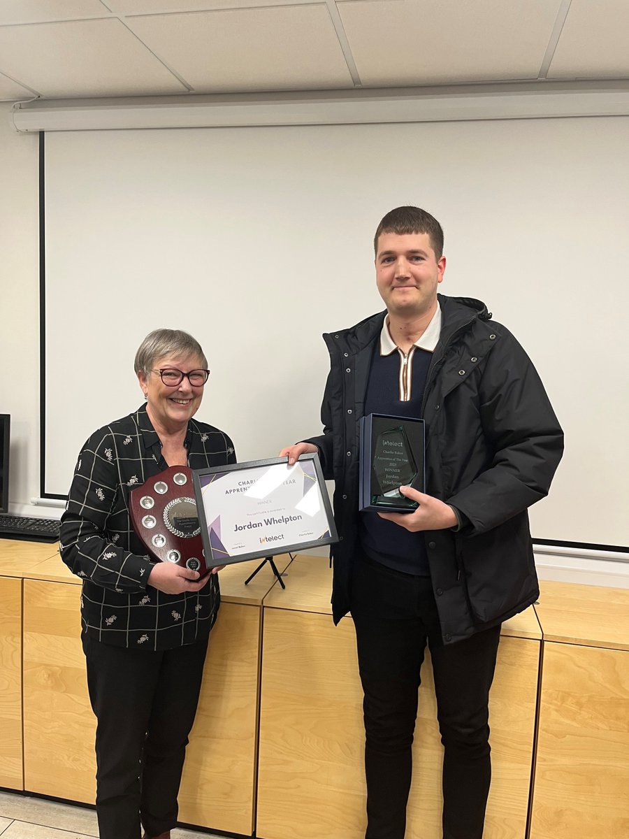 🏆 Charlie Baker Apprentice of the Year - Jordan Whelpton!🏆 As part of our #NAW2024 celebrations, we were delighted to once again host our Apprentice of the Year Awards in memory of much loved employee, Charlie Baker.