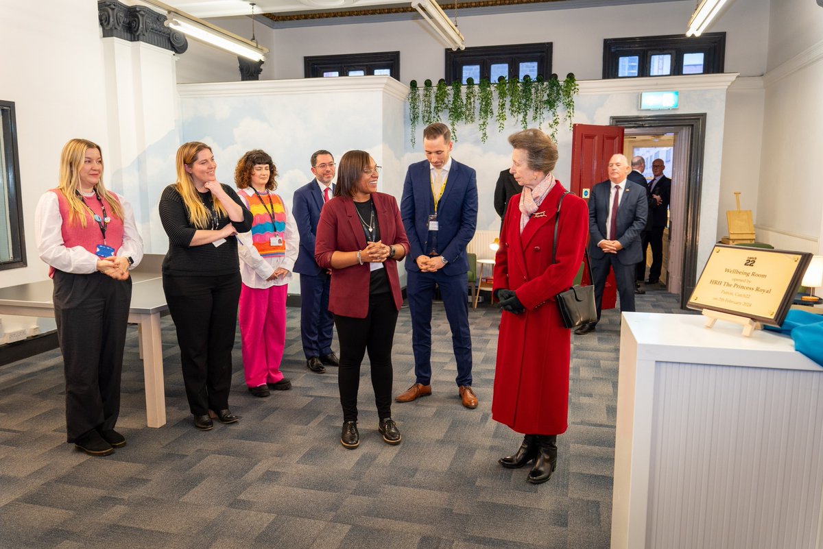 A pleasure to host HRH The Princess Royal, at Community Links, where she saw some of Catch22’s Commissioned Rehabilitative Services. We’re hugely grateful she opened our new wellbeing room, providing a valuable holistic space to support the wellbeing of staff.