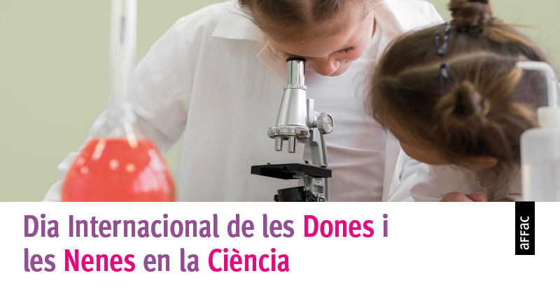 affac_cat's tweet photo. 🌎 Avui, Dia Internacional de les Dones i les Nenes en la Ciència, us presentem https://t.co/1PYz0efZrS, la iniciativa que fa visible el paper estratègic de les dones a la ciència arreu de les aules catalanes

Treballem per la igualtat d'oportunitats de les noies a la ciència!👩‍🔬 https://t.co/eiGDkPI68o