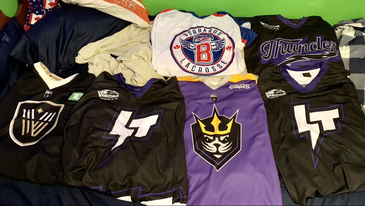 Kenergey31's tweet image. And the collection just got bigger… 
Thank you @Sciggs92 for taking the time to meet up to pass on this amazing @SaskRushLAX Throwback Jersey, Connor was thrilled to receive it. I guess I know what he will be wearing to the Warriors game this weekend.