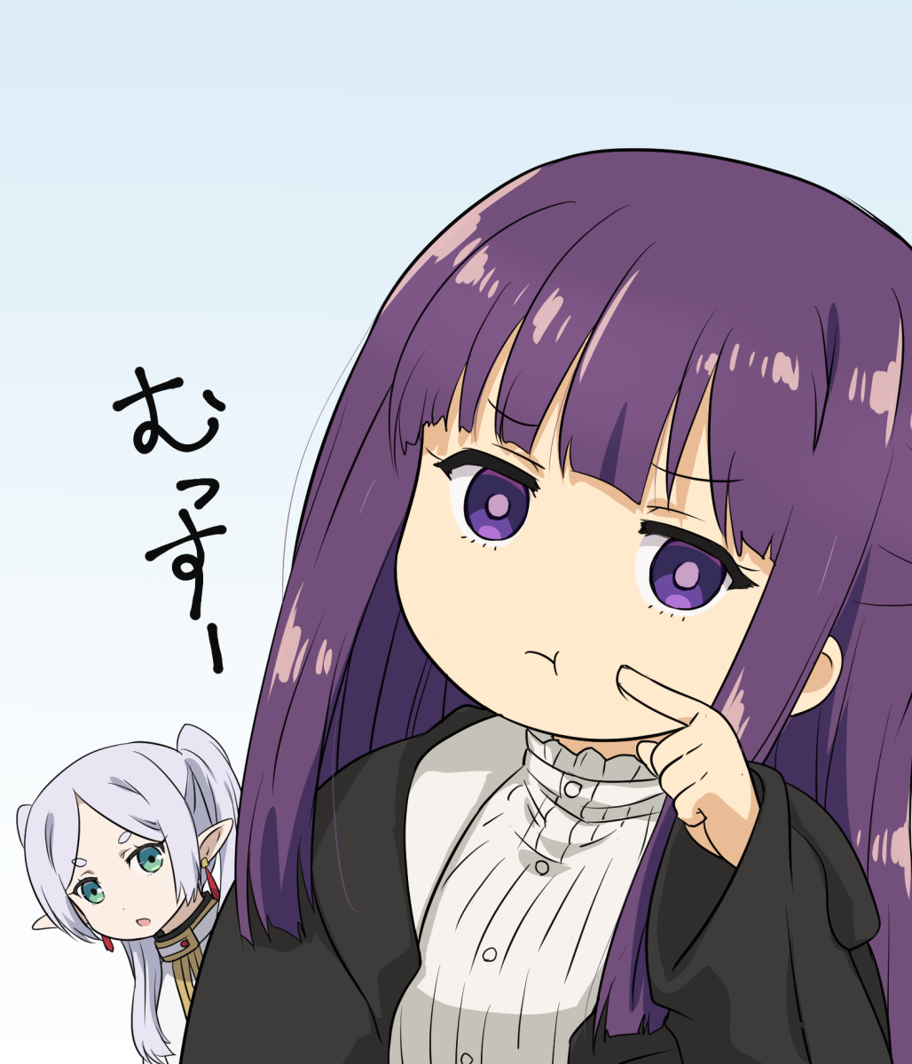 機嫌が悪いフェルンはかわいいね 