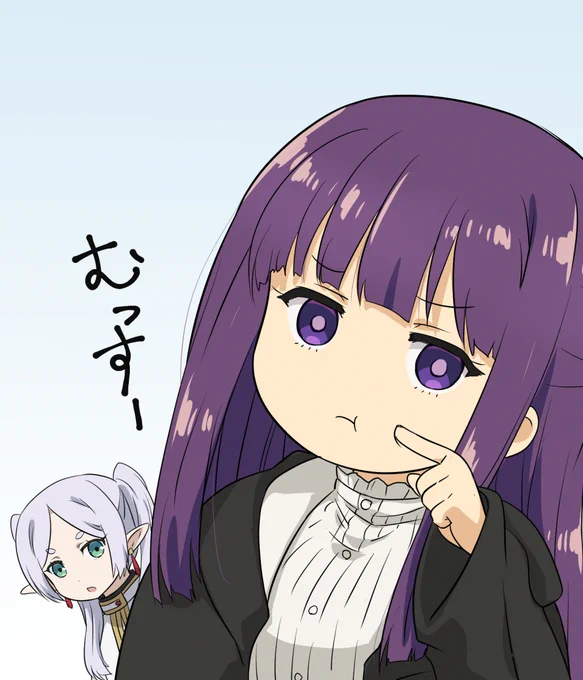 機嫌が悪いフェルンはかわいいね 