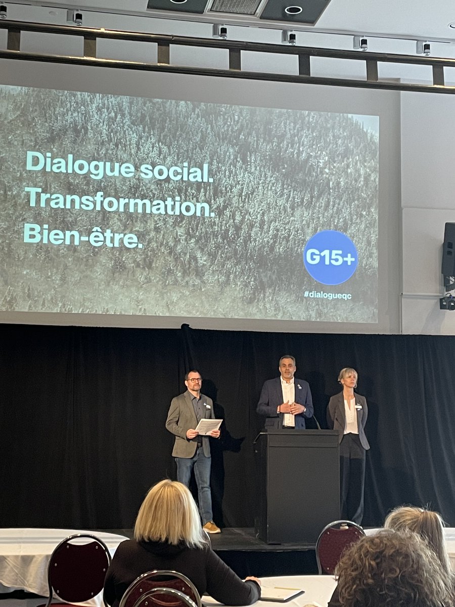 👉Nos partenaires se réunissent à Sherbrooke aujourd’hui pour le dévoilement de la 3e édition des indicateurs du bien-être.
Consultez les indicateurs: indicateurs.quebec
#g15+ #polqc #indicateursQc