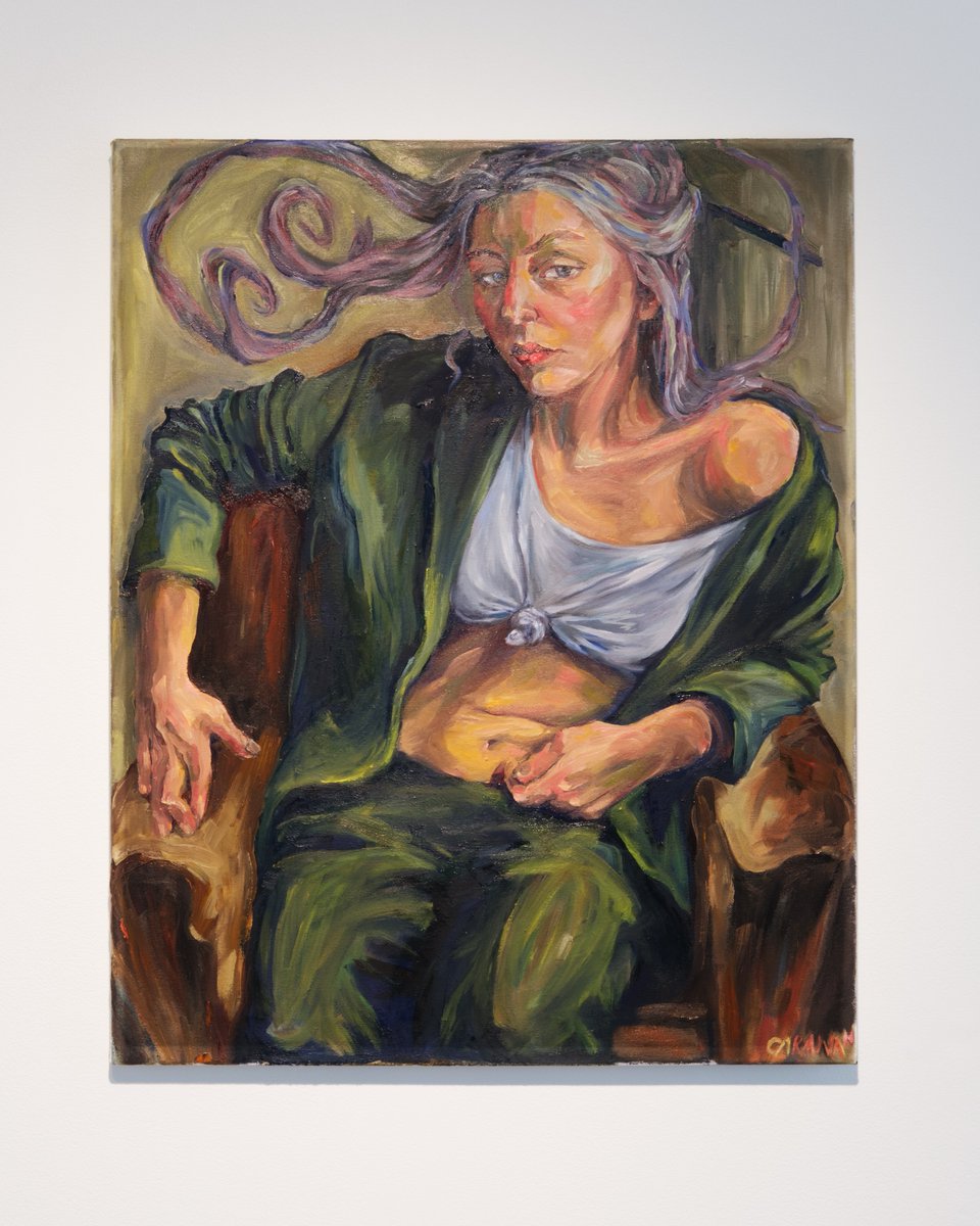ZuckermanMuseum's tweet photo. Congratulations to Abigail Carawan for being the recipient of the Curator's Choice Award for the 2024 New Visions exhibition!

Work is on view now through March 3rd, 2024 in the Fine Arts Gallery.

Image credit: Abigail Carawan, "Ode to Alice", 2023. Oil on canvas. https://t.co/XwwLjt8AXE