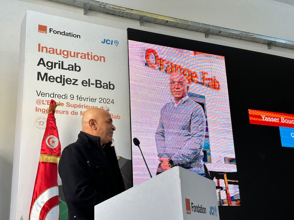 Thierry Millet (@millet_thierry) on Twitter photo Remerciements au directeur de l’ESIM Si Hassen Kharroubi , <a href="/Jci_Tunisia/">JCI Tunisie</a> , <a href="/FondationOrange/">FondationOrange</a> pour l’inauguration de ce premier Agrilab, Beaucoup d’émotion et d’enthousiasme à Medjez el-Bab. <a href="/orangeafrica/">Orange Africa & Middle East</a> <a href="/fcosson2/">francoise cosson</a> <a href="/jerome_henique/">Jérôme Hénique</a> <a href="/OrangeTN/">Orange Tunisie</a> <a href="/maya_jerbi/">Maya Jerbi</a> Remerciements au directeur de l’ESIM Si Hassen Kharroubi , <a href="/Jci_Tunisia/">JCI Tunisie</a> , <a href="/FondationOrange/">FondationOrange</a> pour l’inauguration de ce premier Agrilab, Beaucoup d’émotion et d’enthousiasme à Medjez el-Bab. <a href="/orangeafrica/">Orange Africa & Middle East</a> <a href="/fcosson2/">francoise cosson</a> <a href="/jerome_henique/">Jérôme Hénique</a> <a href="/OrangeTN/">Orange Tunisie</a> <a href="/maya_jerbi/">Maya Jerbi</a>
