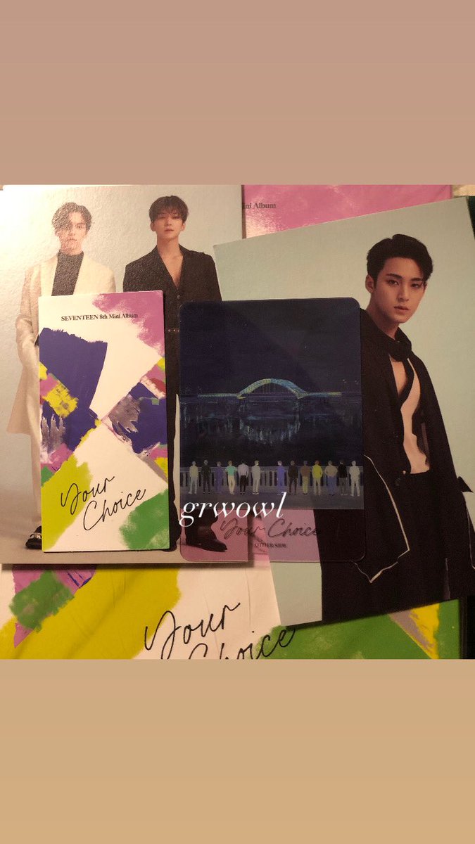 grwowl's tweet photo. wts // want to sale album seventeen your choice (cd,photobook,postcard mingyu, unit vernon wonwoo, bookmark,lenti) 43k 

📍jatim 
✅shopee freeong

tag. wts want to sale album only svt murah freeong wtb album svt https://t.co/rfsJWslAub