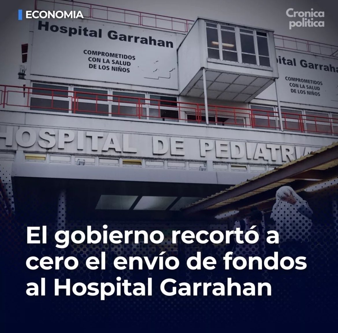 🗣️El presidente afirma que el recorte al Hospital Garrahan representa un duro golpe contra la casta política: