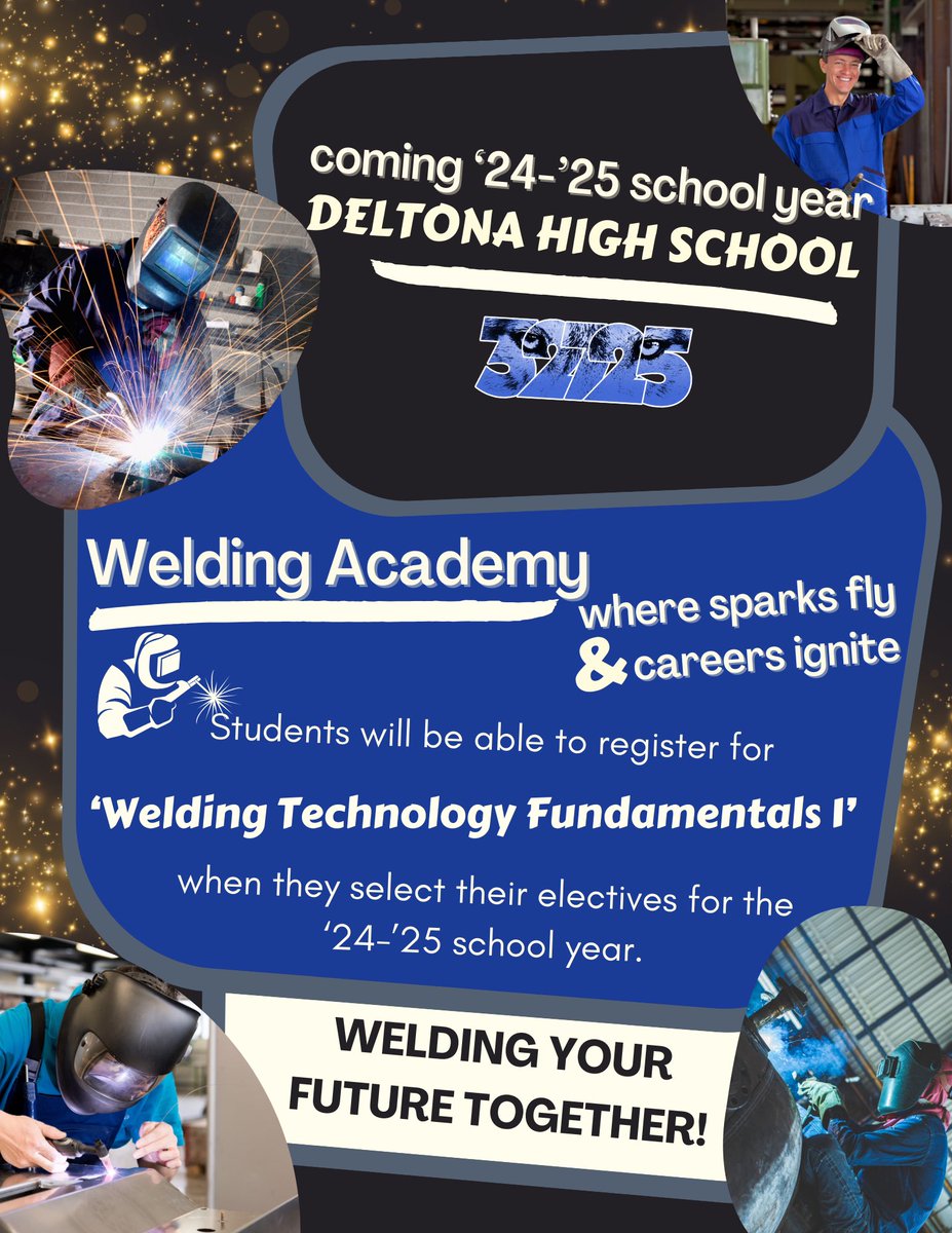 Mike Micallef (@mikemicallef1) on Twitter photo <a href="/DHSHappenings/">Deltona High School Happenings</a> is proud to unveil its NEW Welding Academy! 🛠️✨
Prepare for a hands-on journey into the world of welding, where students will ignite their passion for craftsmanship and innovation.
Unleash your creativity and let the sparks fly and careers ignite! <a href="/DHSHappenings/">Deltona High School Happenings</a> is proud to unveil its NEW Welding Academy! 🛠️✨
Prepare for a hands-on journey into the world of welding, where students will ignite their passion for craftsmanship and innovation.
Unleash your creativity and let the sparks fly and careers ignite!