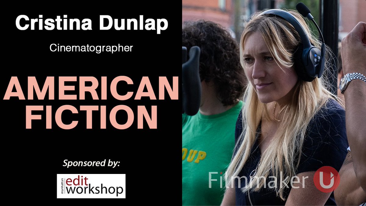 Filmmaker U (@filmmaker_u) on Twitter photo In this ep "American Fiction" Cinematographer Cristina Dunlap shares insights into starting in the industry, film school vs learning on the job, transitioning from music videos to films & myriad of topics!
Watch here youtu.be/ggKcOGpreMM
#AmericanFiction <a href="/Cristina_Dunlap/">Cristina Dunlap</a> In this ep "American Fiction" Cinematographer Cristina Dunlap shares insights into starting in the industry, film school vs learning on the job, transitioning from music videos to films & myriad of topics!
Watch here youtu.be/ggKcOGpreMM
#AmericanFiction <a href="/Cristina_Dunlap/">Cristina Dunlap</a>