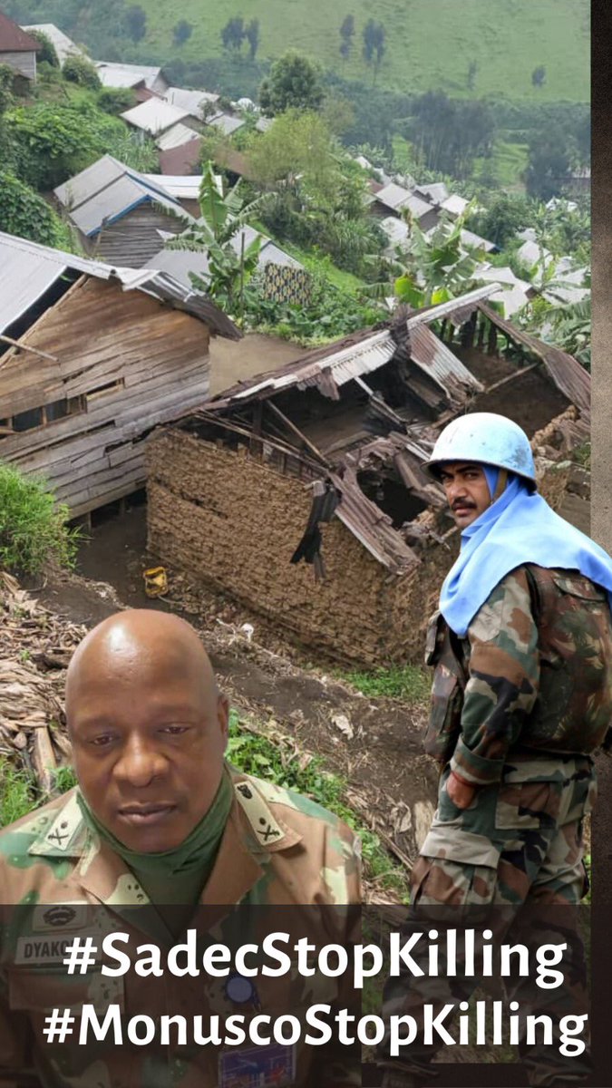 Dear <a href="/MONUSCO/">MONUSCO</a> and <a href="/SADC_News/">SADC Secretariat</a> when you help FARDC shell M23 controlled areas do you remember people live there ? Did they tell you that all of them must die ? Are they all Tutsis ? We know TutsisLives don’t matter in the eyes of the international community but please remember it’s