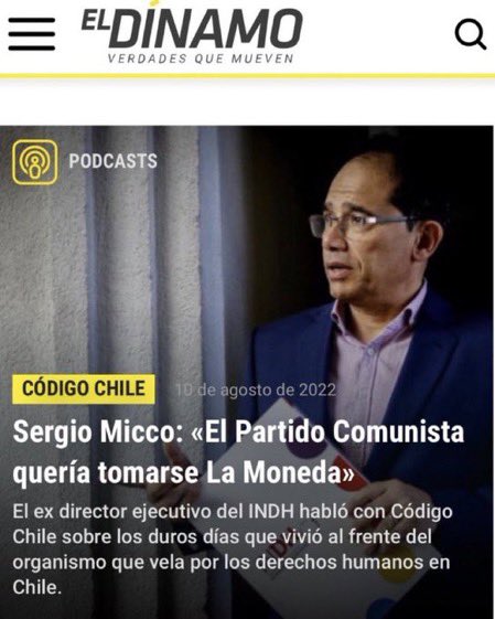 Es verdad lo que dijo  Marcela Cubillos, la oposición trató sacar con violencia y fuerza al presidente Sebastian Piñera. Fue un intento golpe de estado del PC.