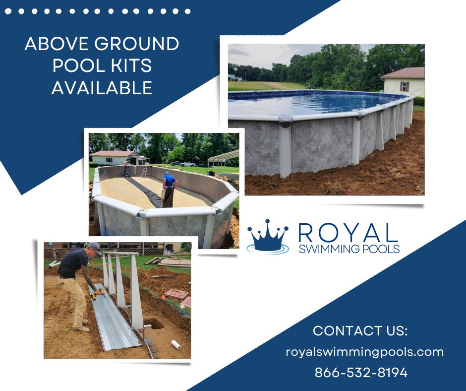 royalswimming's tweet image. ✨️ DIY &amp;amp; SAVE MONEY ✨️

Visit us at royalswimmingpools.com 

#royalswimmingpools #abovegroundpool #diypoolkit #funinthesun #backyardoasis #familyfun #poolbuilder #memphispoolbuilder