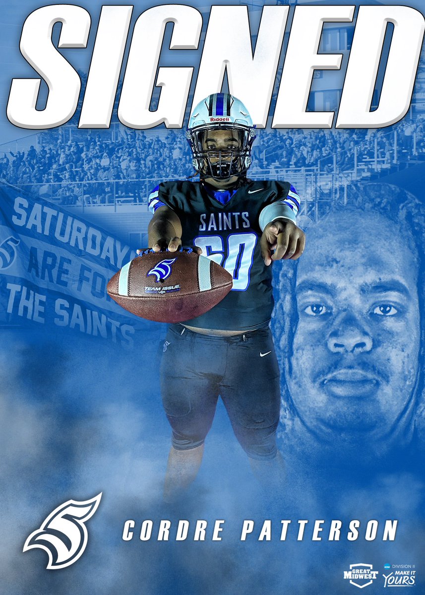 Thomas More Football (@tmu_football) on Twitter photo Welcome to Saints Nation!!
📱<a href="/CordrePatterso1/">Cordre Patterson</a> 
📍Paris, KY
🏫Paris HS
🏈<a href="/PHS_FB_KY/">Paris Football (KY)</a> 
#EarnIt #WeWantMore ⚪️⚫️🔵™️ Welcome to Saints Nation!!
📱<a href="/CordrePatterso1/">Cordre Patterson</a> 
📍Paris, KY
🏫Paris HS
🏈<a href="/PHS_FB_KY/">Paris Football (KY)</a> 
#EarnIt #WeWantMore ⚪️⚫️🔵™️