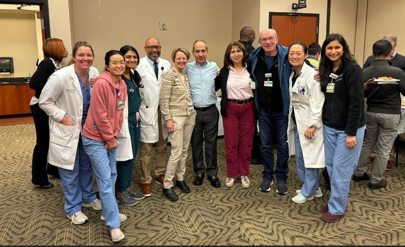 Great pulmonologist Alvaro Valesquez retired from @EmoryMidtown. Happy retirement, we will miss you!