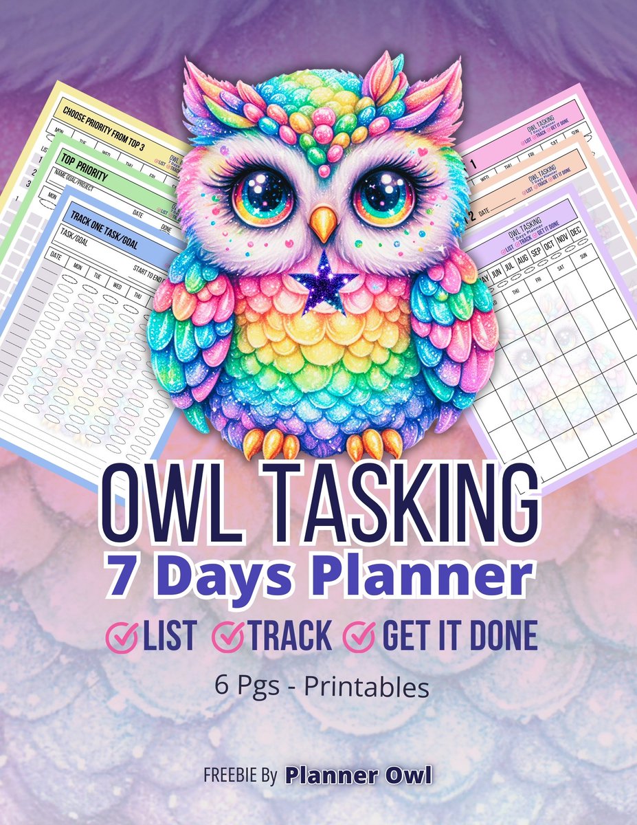 😍So in love with my #PlannerOwl #PrintablePlanner -looks amazing! Thanks to Faith Lee at #FaithsBizAcademy! #OwlTaskingPlanner #Freebie for #PlannerOwl - coming soon! #DigitalPlanners #PlannerPrintables #Printables 
>plannerowl.com - coming soon
