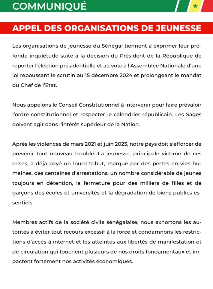Jeunesse Étudiante Catholique Du Sénégal tweet media
