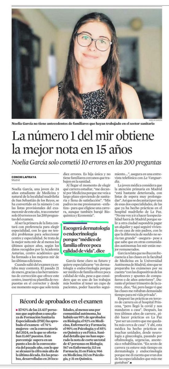 ayle_doctoru's tweet photo. @COMBarcelona 
@carlosbm
@DoctorCasado
#AtenciónPrimaria
@manelbalcells
@javierpadillab
@PakoJoan2010
La n°1 del #MIR 24 explica lo q los MIRs opinan y por más q aumenten plazas d MF, rebajen nota  para ir a una MF x otra https://t.co/LoskDLyC68 HABRA MF ni en ciudad ni pueblos!! https://t.co/fvFEo52bp8